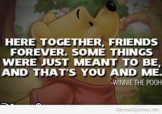 friendship disney quote winnie the pooh more walt disney disney quotes ...
