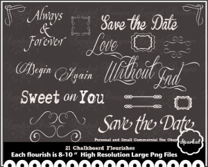 ... Quotes Chalk board Clip Art Rustic Chalkboard Frames Chalk Flourishes