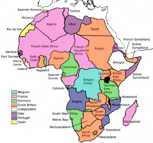40 Imperialism Africa Map