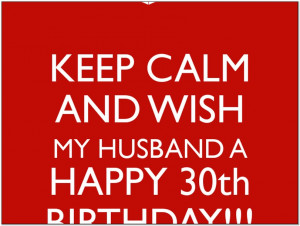 happy 30th birthday quotes for husband