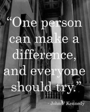 make a difference