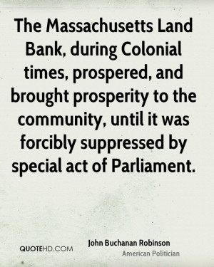 John Buchanan Robinson Quotes