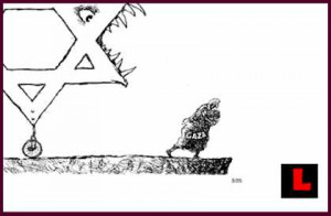 the Pat Oliphant cartoon that Jews are calling anti Semitic The Pat