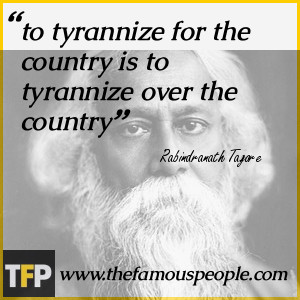 to tyrannize for the country is to tyrannize over the country