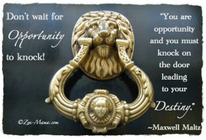 Love this Maxwell Matz quote.