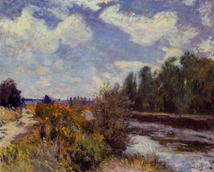 Alfred Sisley Summer At Bougival 1876