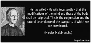 More Nicolas Malebranche Quotes