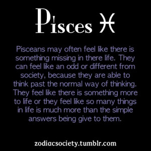Pisces. (disregard grammatical errors)
