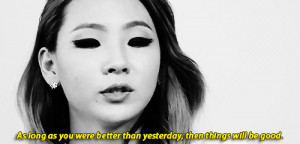 gif quote depressed sad kpop 2ne1 cl Inspiring recovery beautie ...