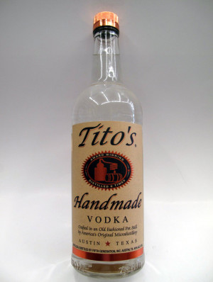 titos vodka handmade 750ml