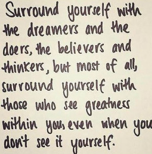 Doers, believers and thinkers...