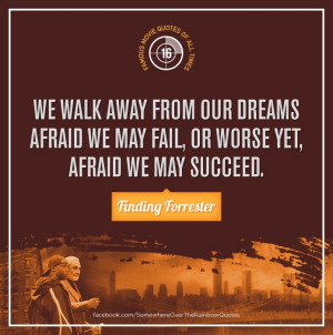 ... yet, afraid we may succeed.