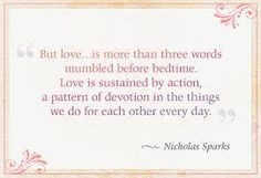 nicholas sparks the wedding quotes - Google Search More