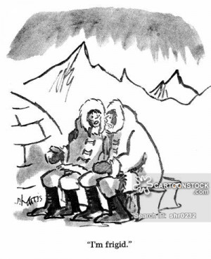 Cartoon Images of Frigid Weather