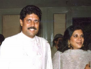 ... wife of kapil dev romi bhatia duaghter amiya dev romi bhatia pictures