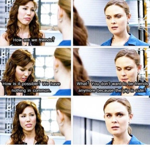 Bones Angela Montenegro And Dr Temperance Brennan picture