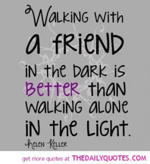 helen keller quote pic friend friendship quotes sayings pictures ...