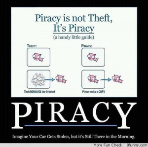piracy not stealing
