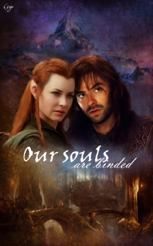 Kili and Tauriel - Our souls by gogo888