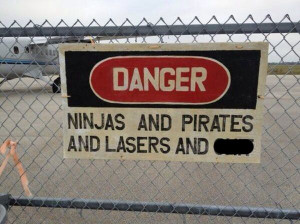 The best 'Danger' sign ever