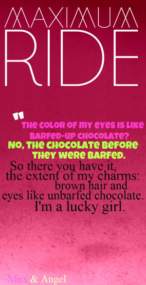 Maximum Ride Maximum Ride Quote