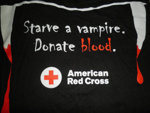 Starve Vampire Donate Blood