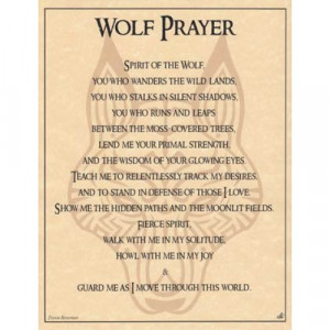 Wolf Prayer