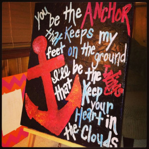 Anchors!!! My Fave Quote ♥