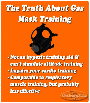 gas mask training, mixed martial arts, mma, #themmatrainingbible http ...