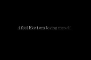 Losing myself