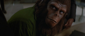 Roddy McDowall in Conquest of the Planet of the Apes (1972)