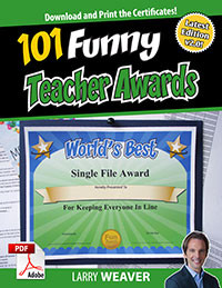 Here are some unique ideas for Teacher Appreciation Week 2013: