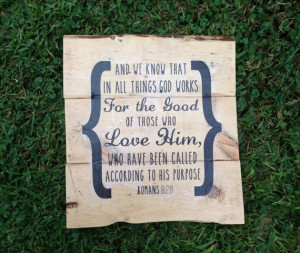 Custom Quote Transfer on Reclaimed Pallet Wall by PenAndPallet, $45.00