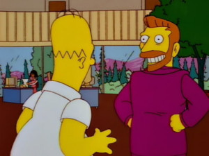 Hank Scorpio:Homer will you hang my jacket up on the wall?