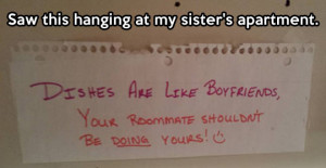 funny-picture-note-roommate-boyfriends-dishes