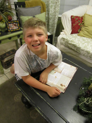 ... awesome! Our family read the story The Crippled Lamb by Max Lucado