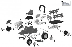 tractor trailer parts diagram
