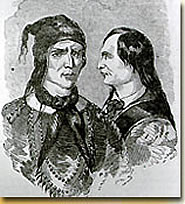 Wakara, Ute Indian Chief, sketched from a painting in possession of W ...