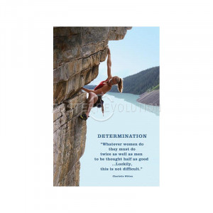 Determination Rock Climbing