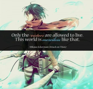 Attack on Titan - Mikasa Ackerman