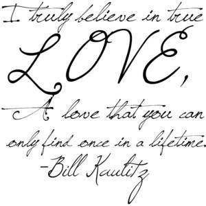 Love quote by Bill Kaulitz, made by me! USE! Edited and clipped.