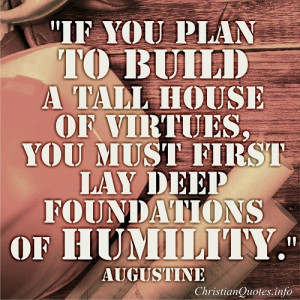 Augustine Quote – House Of Virtues