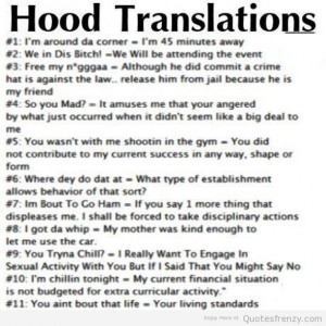 43 Hood Love Quotes Images