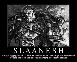 slaanesh image - Warhammer 40K Fan Group
