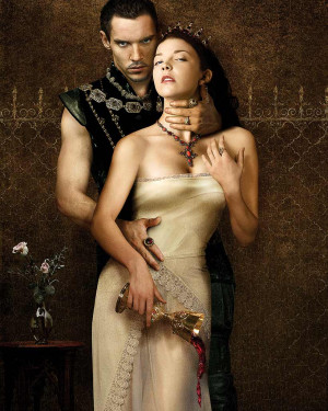 Anne Boleyn and King Henry VIII from the Tudors