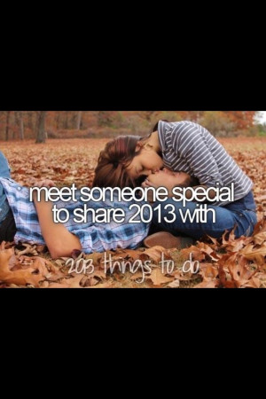 Meet someone special. I think I did, but now the rumors. It has to be ...