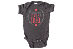 ... Shakespeare quote: Though she be but little she is fierce onesie on