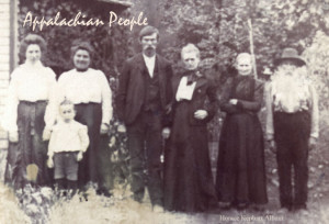 Appalachian People - showing the Turpin Family.