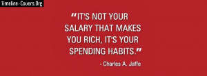 Spending Habits Quote