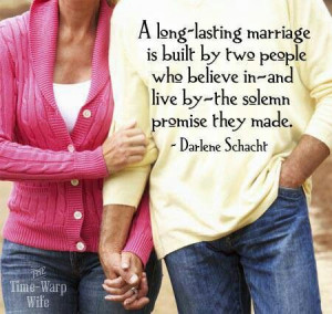 Long lasting marriage